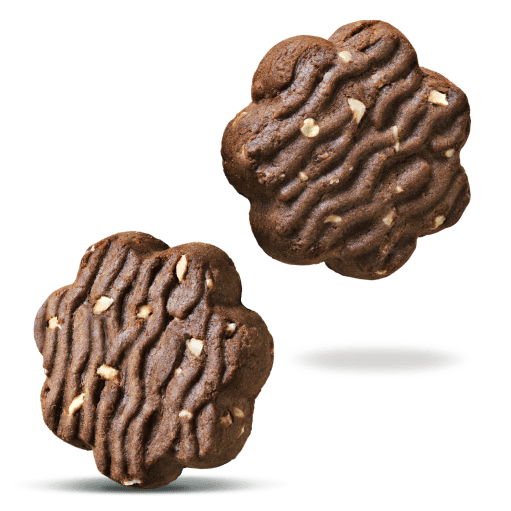 Immagine dei biscotti Cacao e riso soffiato Misura della linea Privolat